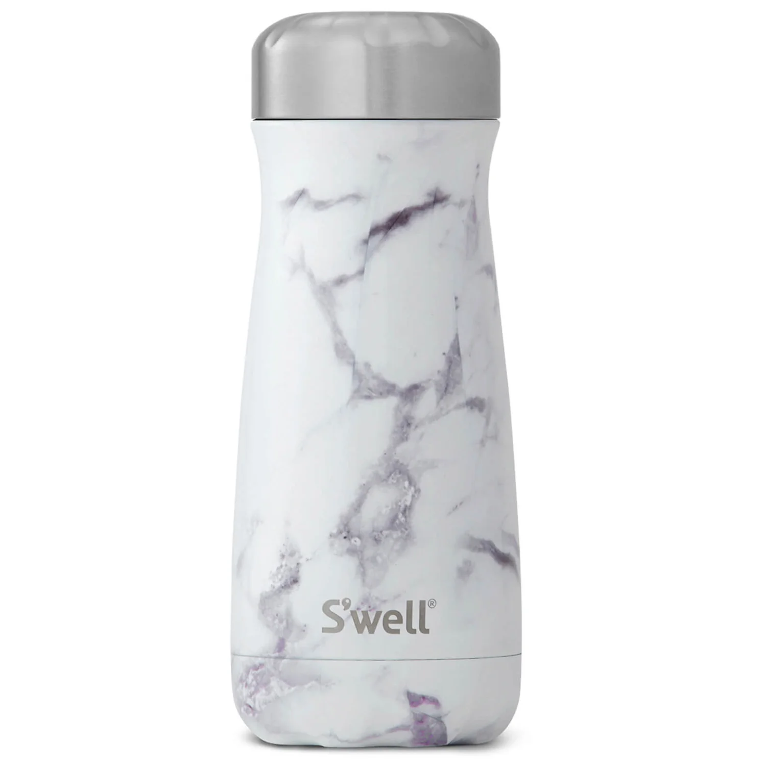 S'well The White Marble Traveller Bottle 470ml
