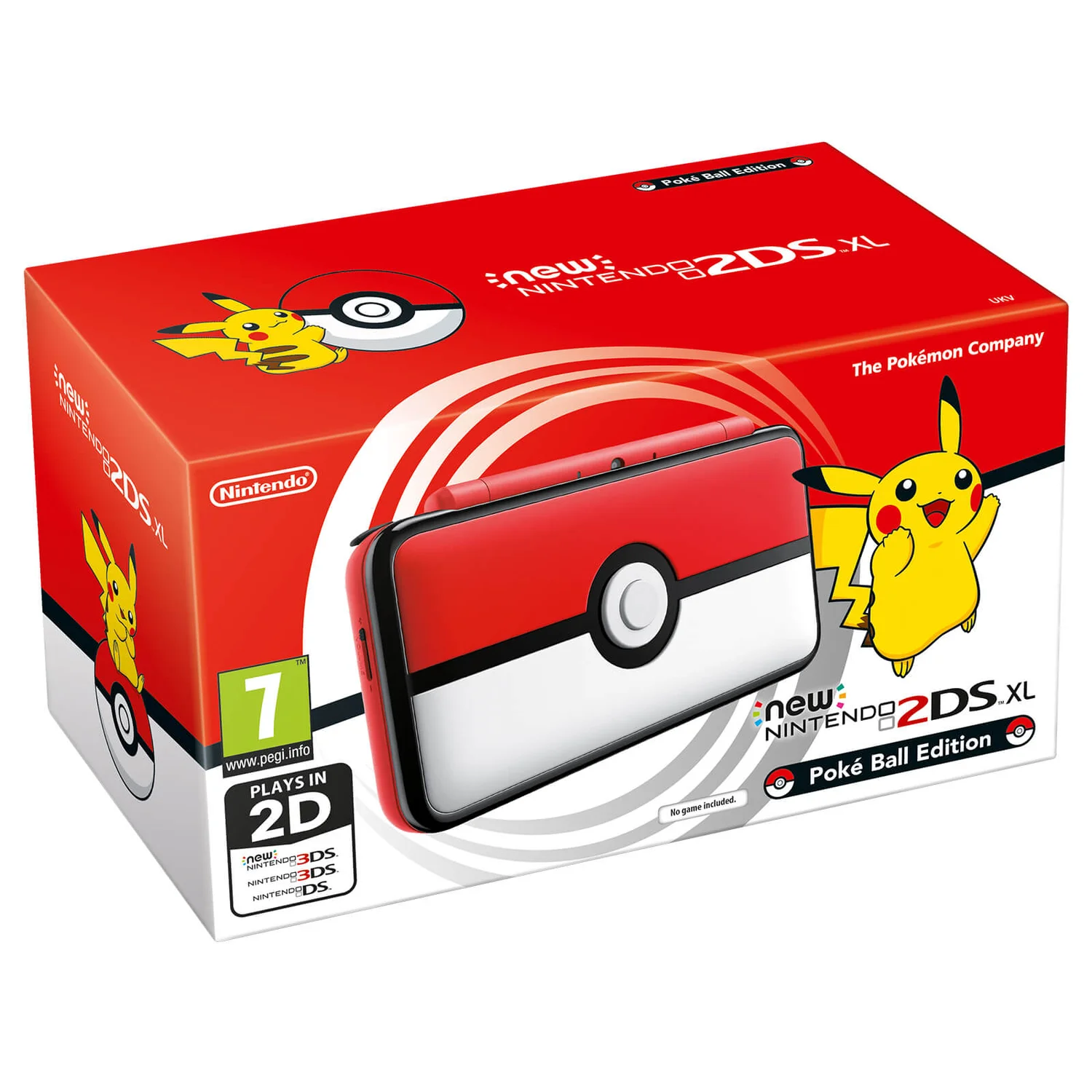 New Nintendo 2DS XL Pokéball Edition