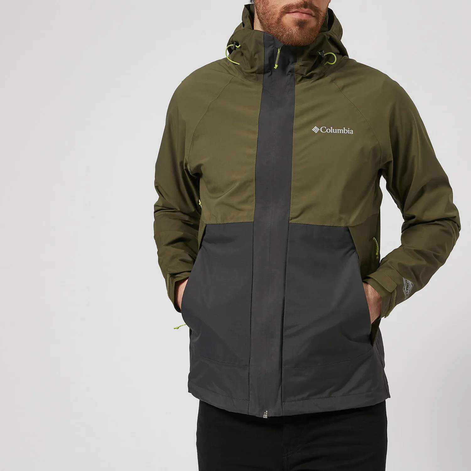 Columbia Men's Evolution Valley Jacket - Shark/Peatmoss