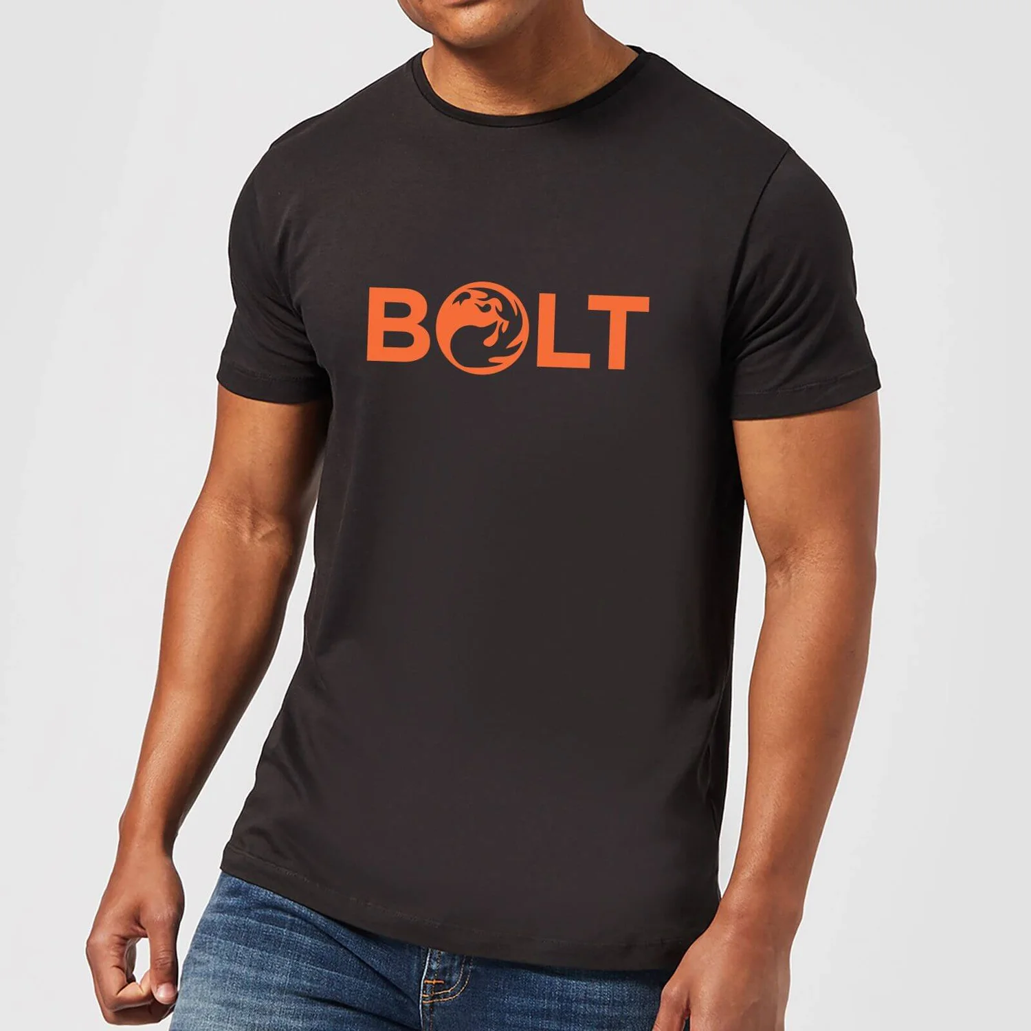 Magic The Gathering Bolt T-shirt - Zwart