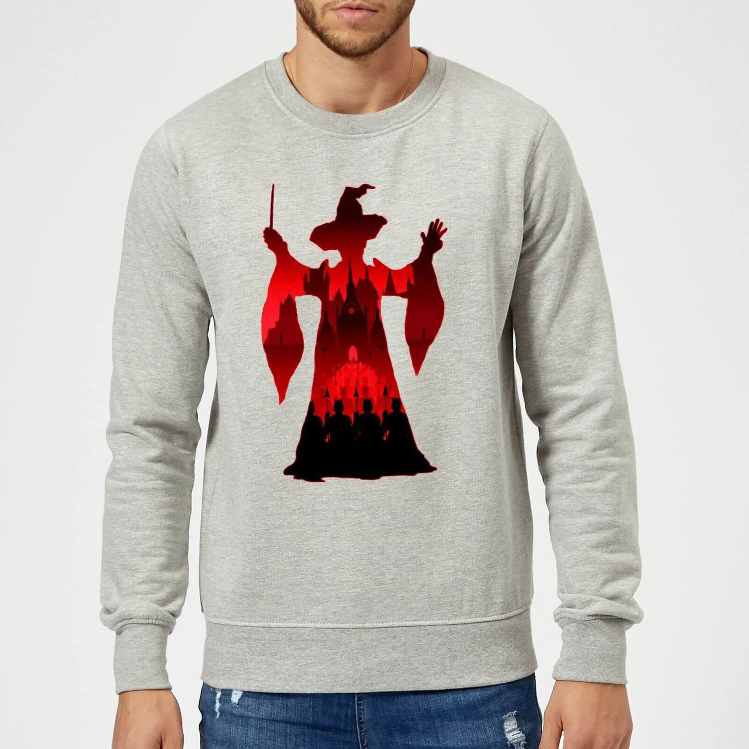 Harry Potter Minerva McGonagall Silhouette Sweatshirt - Grey