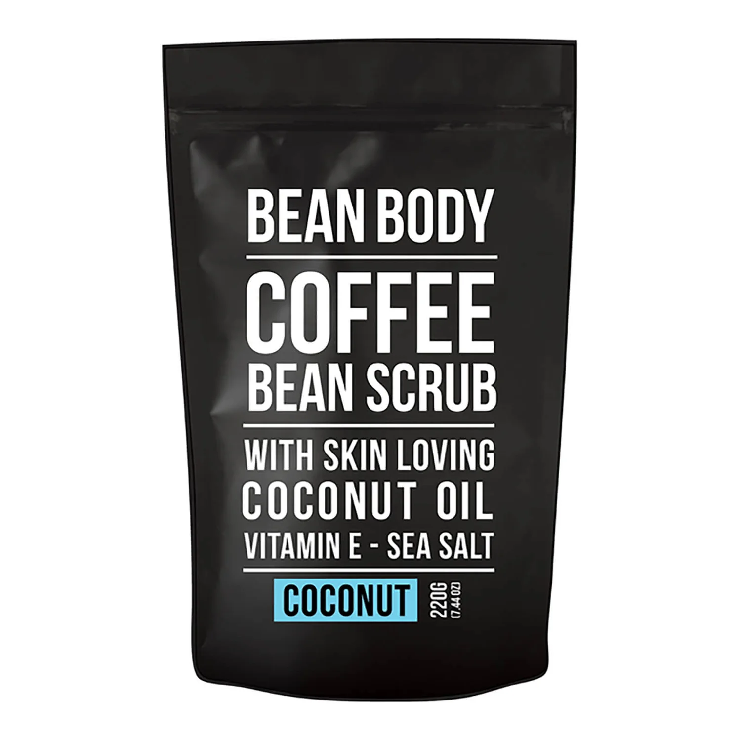Bean Body Coffee Bean Scrub 220g - Coconut