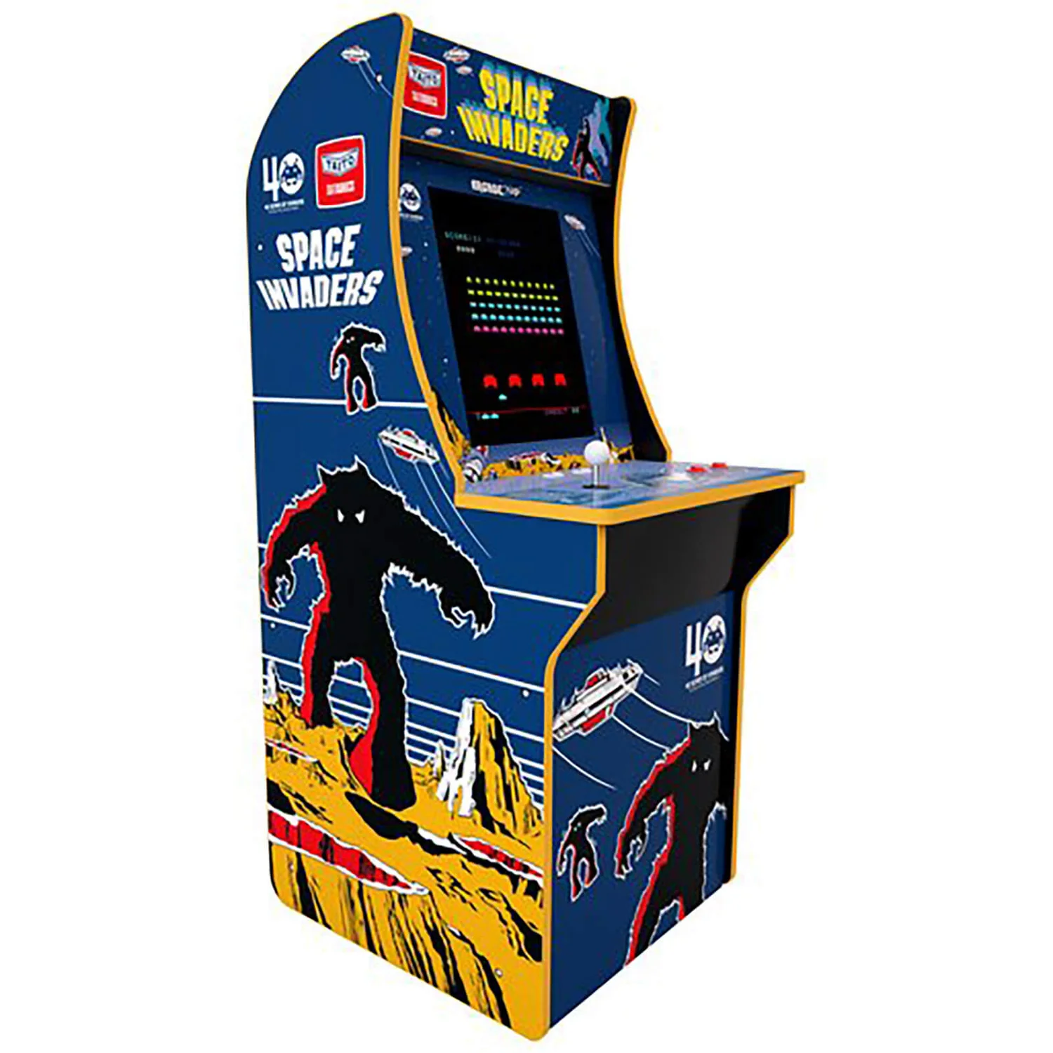 Sambro Arcade 1Up Space Invaders At Home Arcade Machine