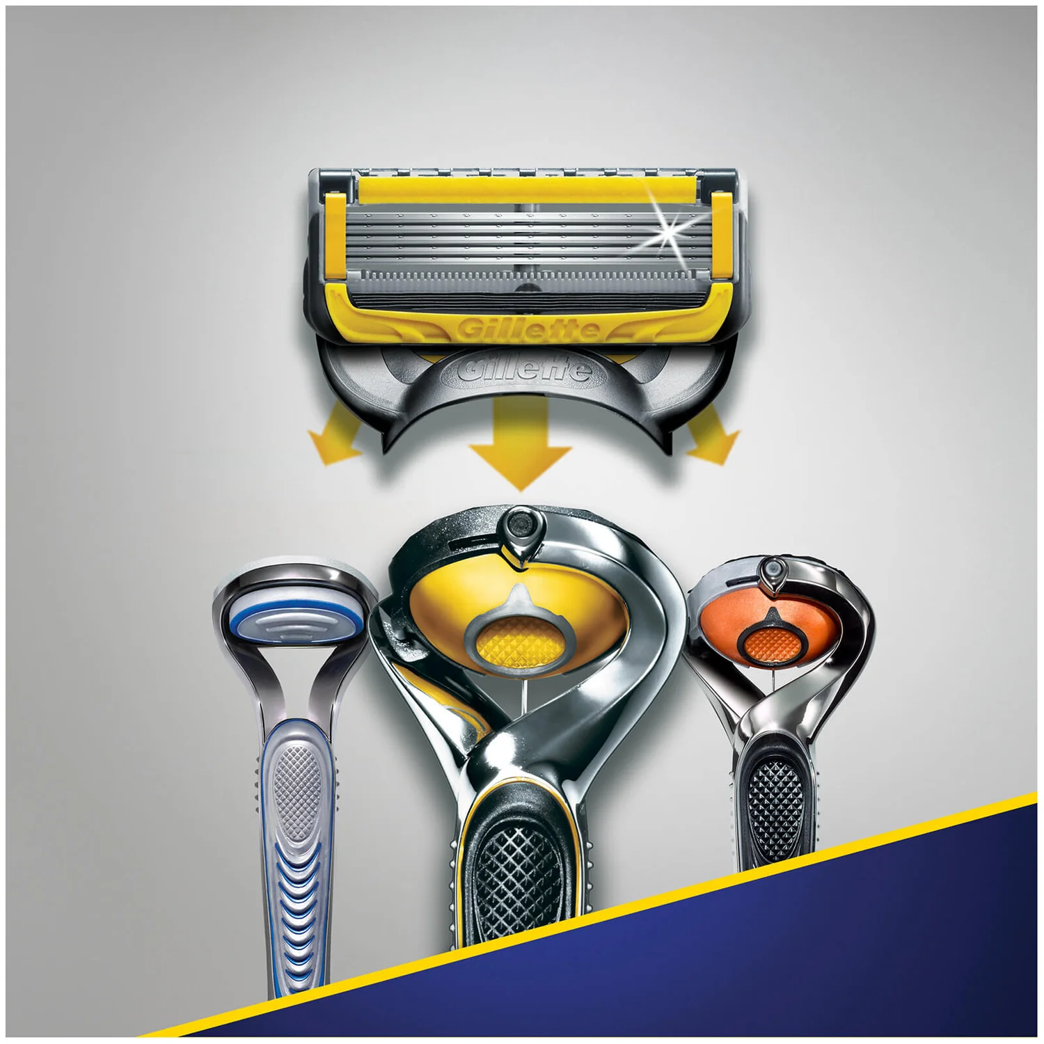 Купити Gillette Fusion Proshield 4шт. без упаковки Оригінал (джилет ф ...