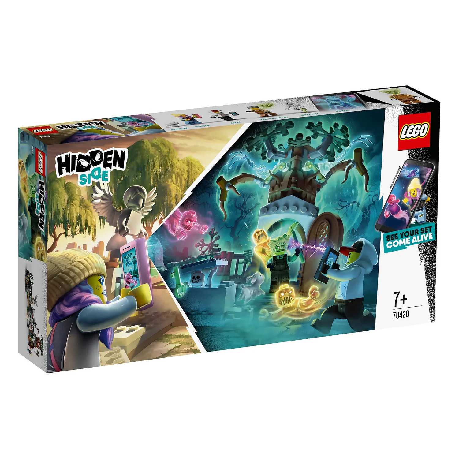 LEGO Hidden Side: Graveyard Mystery Ghost AR Games Set (70420)