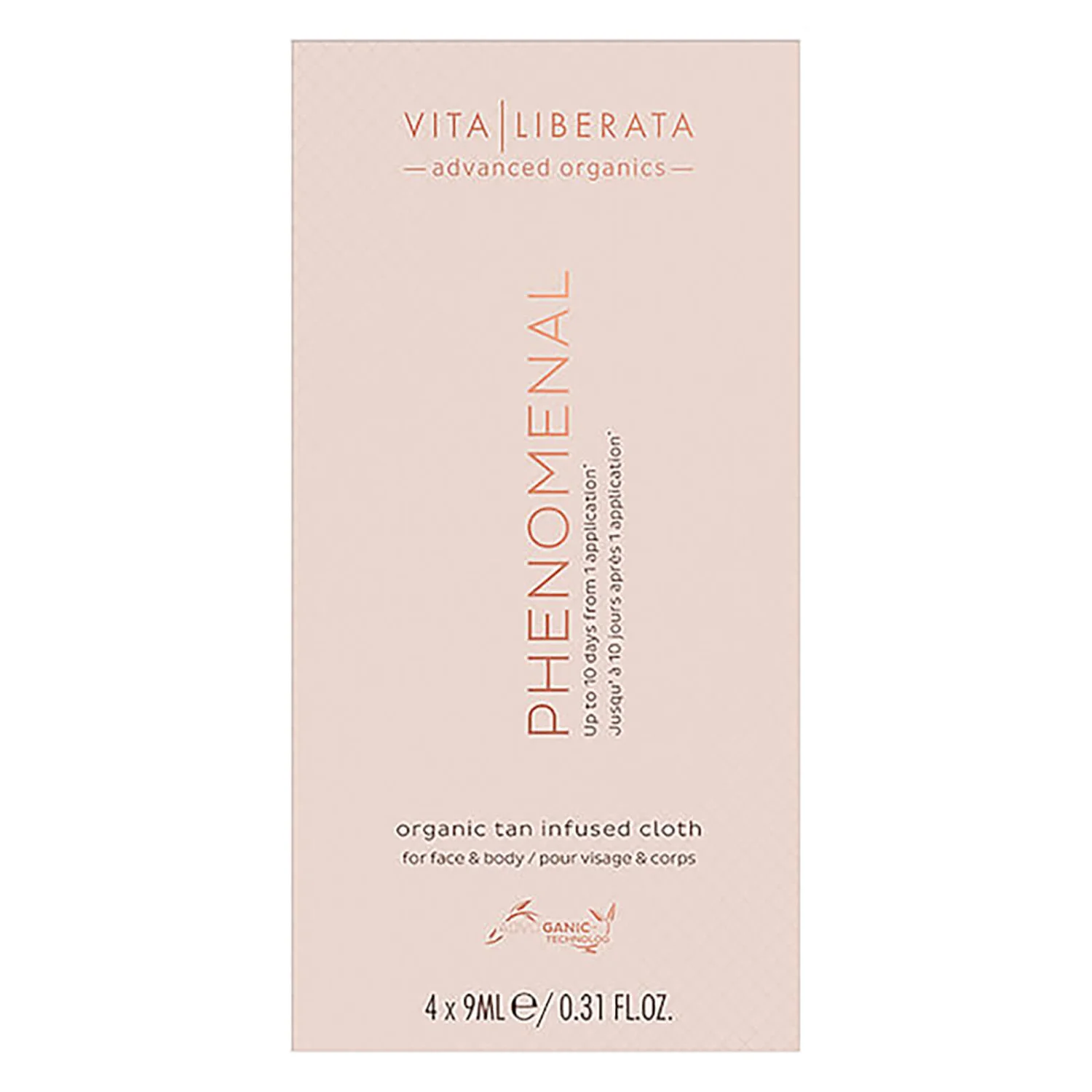 Vita Liberata pHenomenal Organic Infused Tan Cloths (2 Pack)