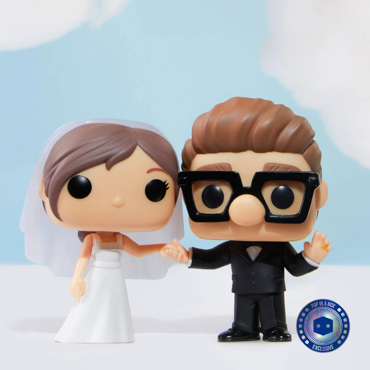 PIAB EXC Disney Up Ellie & Carl Wedding 2-Pack Funko Pop! Vinyl