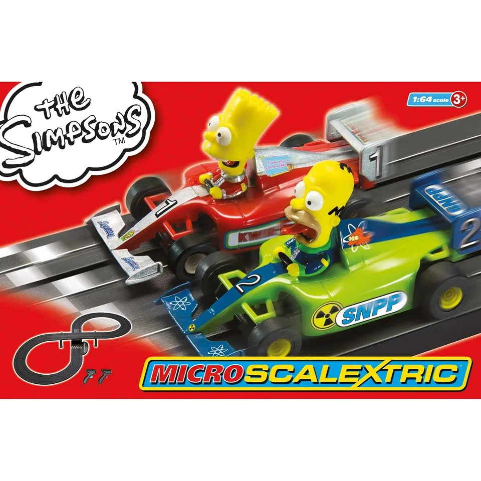 Micro Scalextric The Simpsons