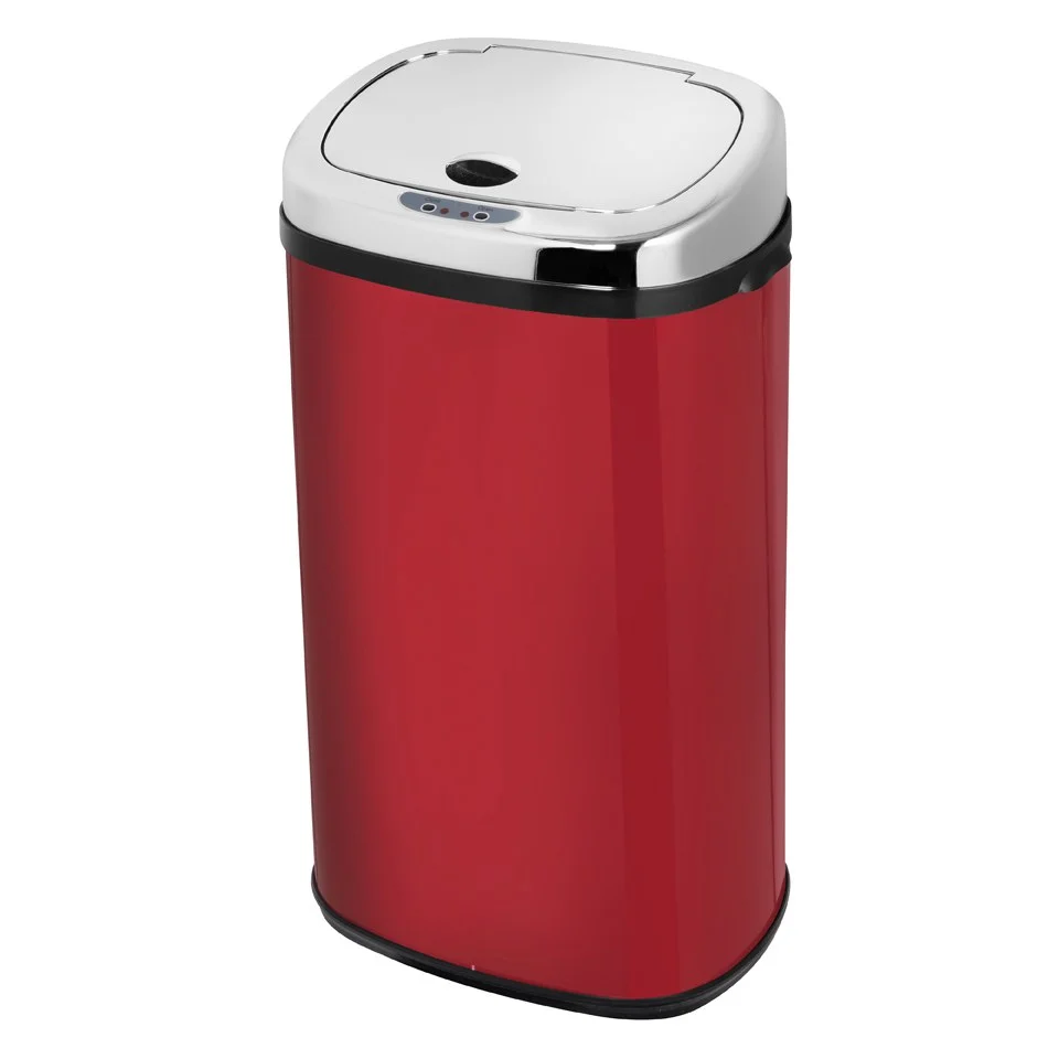 Morphy Richards 971501/MO 42 Litre Square Sensor Bin - Red