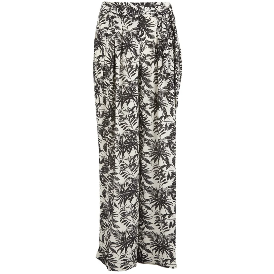 Vero Moda Women's Nia Beach Trousers - Snow White