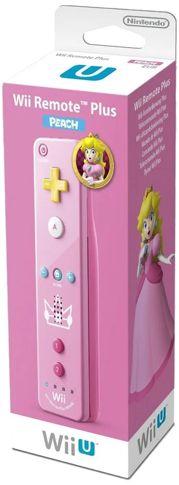 Wii U Remote Plus Peach Edition