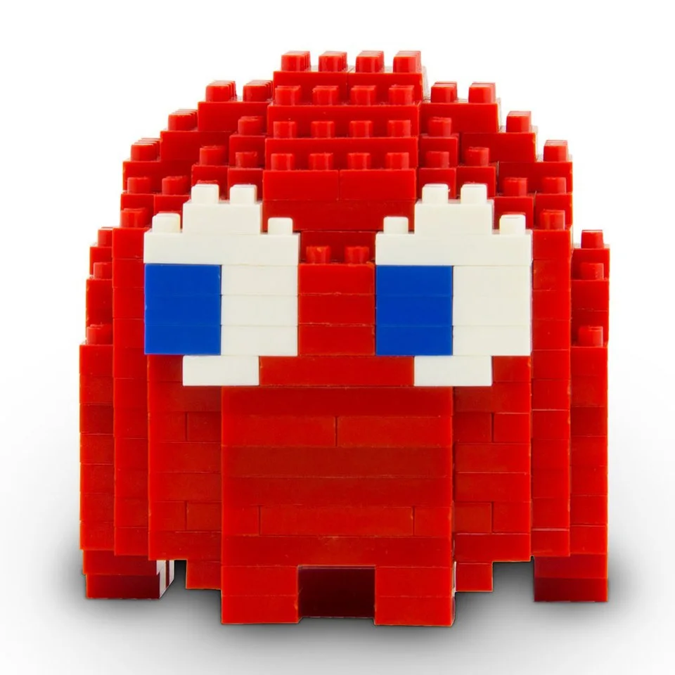 Pac Man Ghost Pixel Bricks