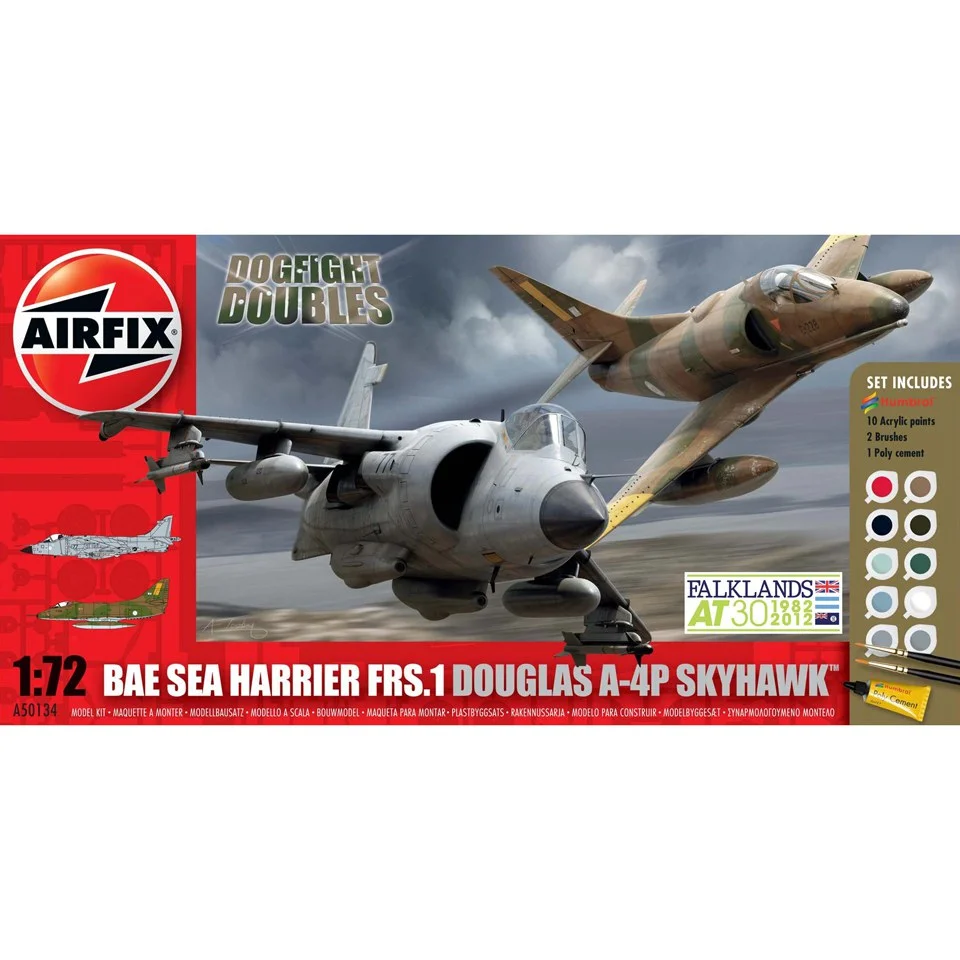 Airfix Douglas A-4P Skyhawk BAe Sea Harrier FRS-1