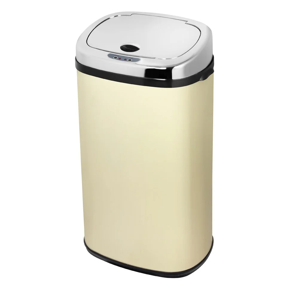 Morphy Richards 971503/MO 42 Litre Square Sensor Bin - Cream