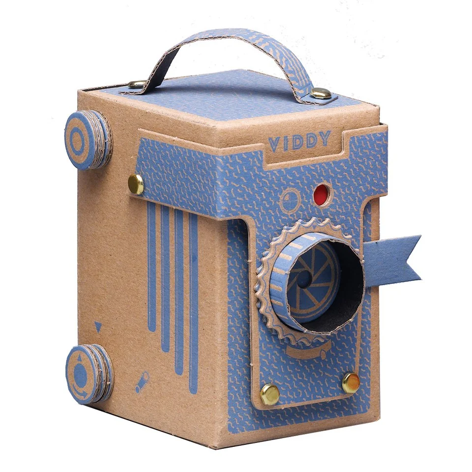Viddy Pop Up Pinhole Camera Kit - Blue