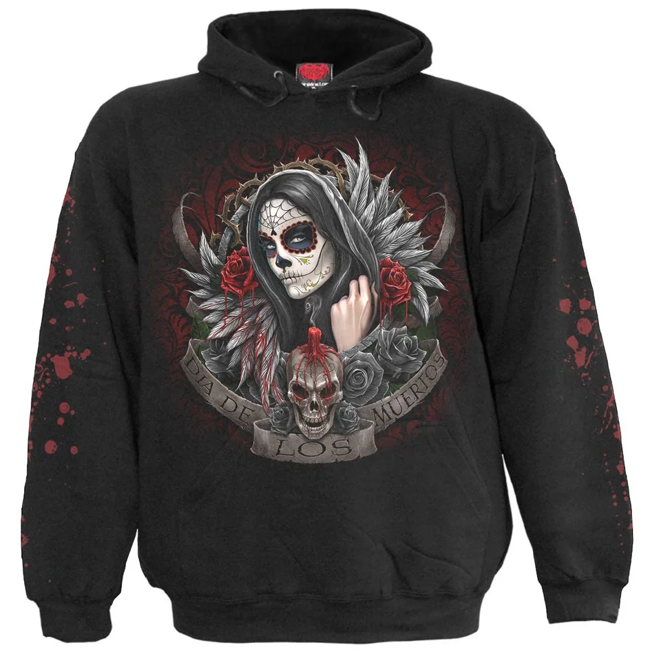 Spiral Men's MUERTOS DIAS Hoody - Black
