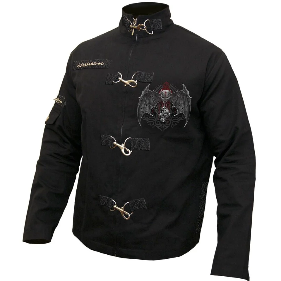 Spiral Men's DEMON TRIBE Orient Goth Jacket - Black
