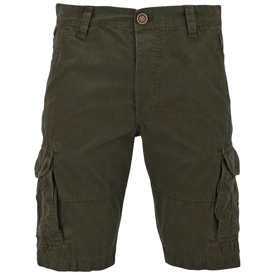 Threadbare Men's Fargo Cargo Shorts - Khaki