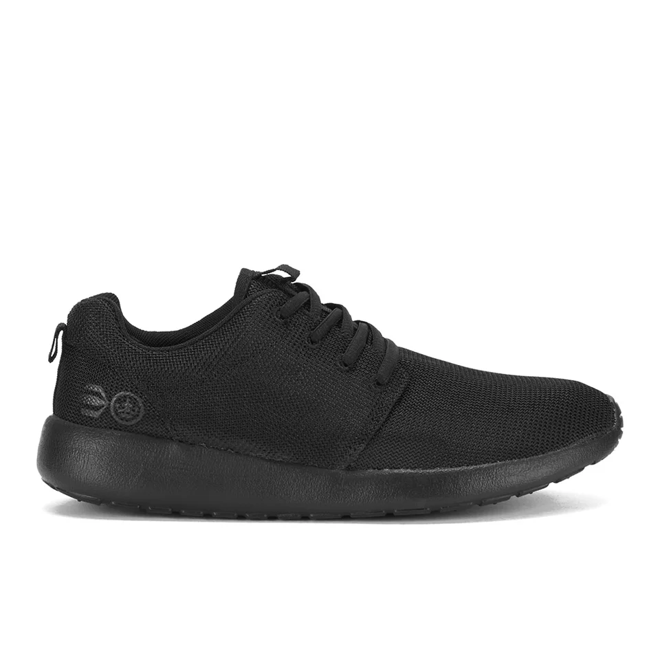 Crosshatch Men's Farlek Trainers - Black/Black