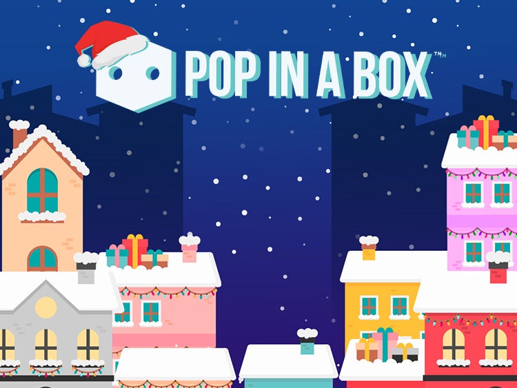 Pop In A Box läuft der Countdown bis Weihnachten