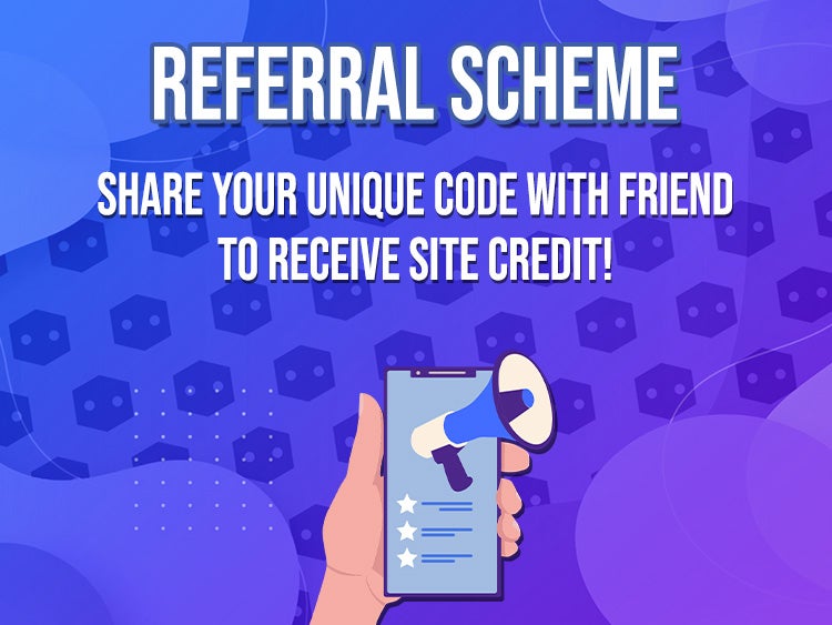 Refer a friend - earn pop credit