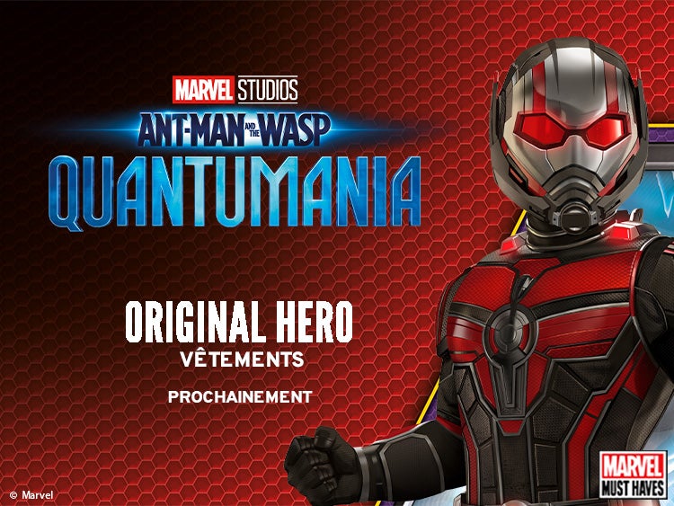 Collection de vêtements Ant-Man and the Wasp: Quantumania