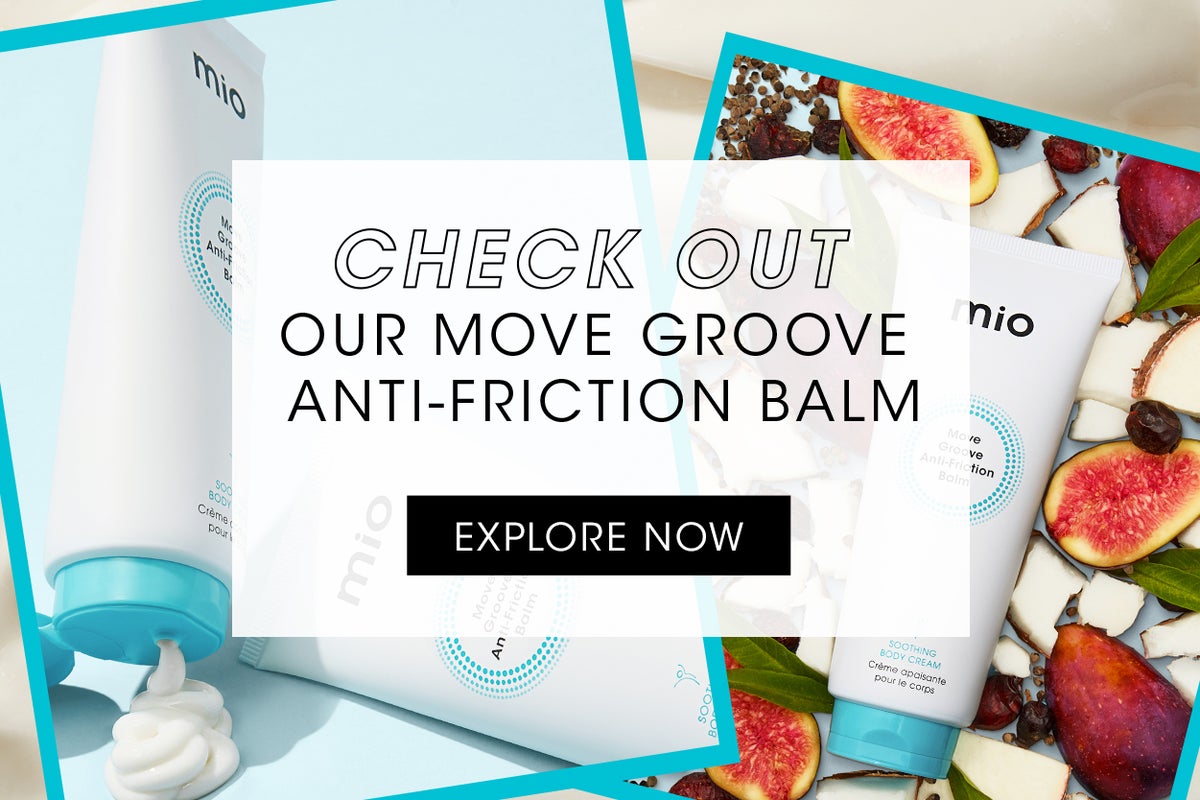 Move Groove Anti-Friction Balm, powered by high-performing Niacinamide, to protect, soothe and moisturize. Shop now!