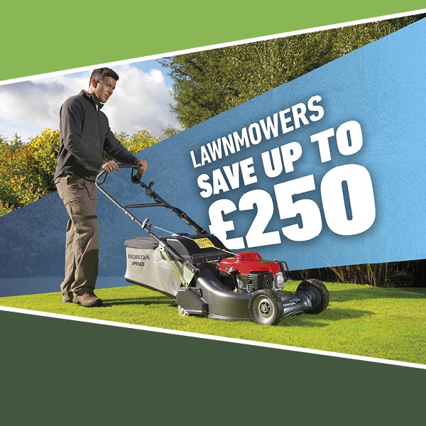 Premium Lawn Care. Reduced Prices. Save up to £250 across a range of best-selling lawnmowers. Now’s the time to upgrade for less. *Offer ends 31/03/2026. Discounts applied to RRP on selected products. T&Cs apply.