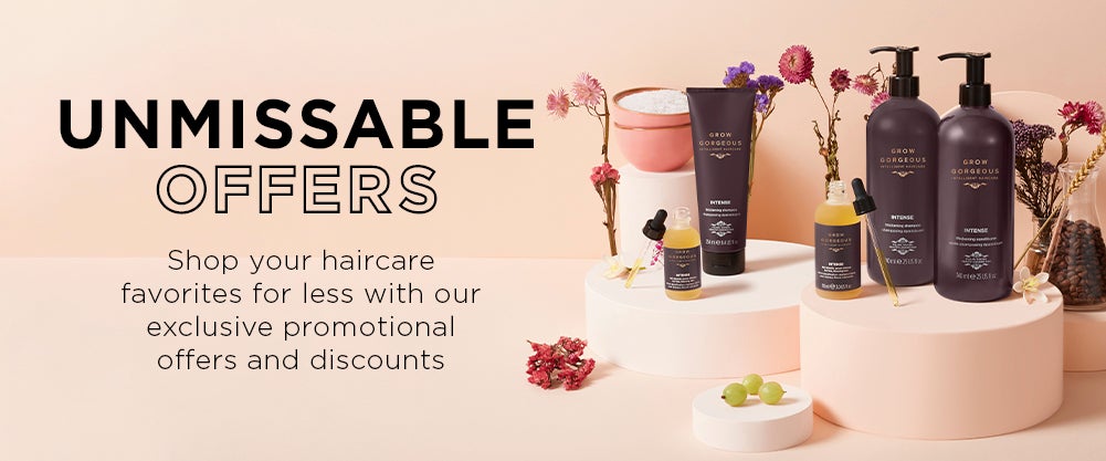 Unmissable Offers | Shop your haircare favorites for less with our exclusive promotional offers and discounts