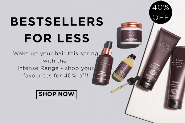 40% OFF INTENSE RANGE