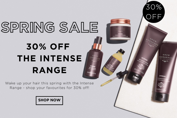 SPRING SALE - 30% OFF THE INTENSE RANGE