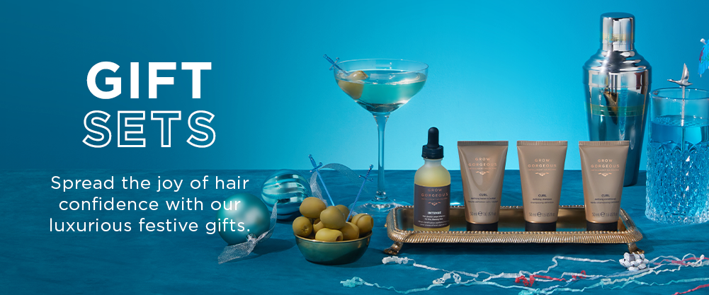 Gift Sets - spread the joy of hair confidence with our luxurious festive gifts