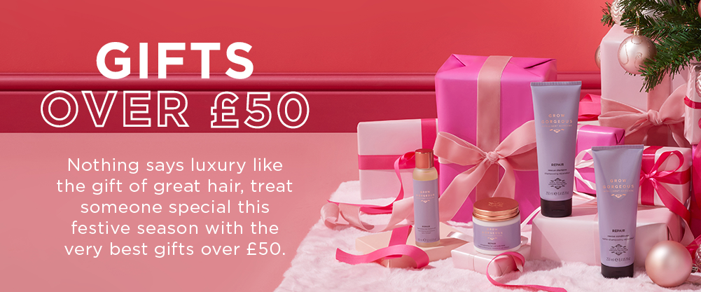 Haircare Gifts over £50 nothing says luxury like the gift of great hair