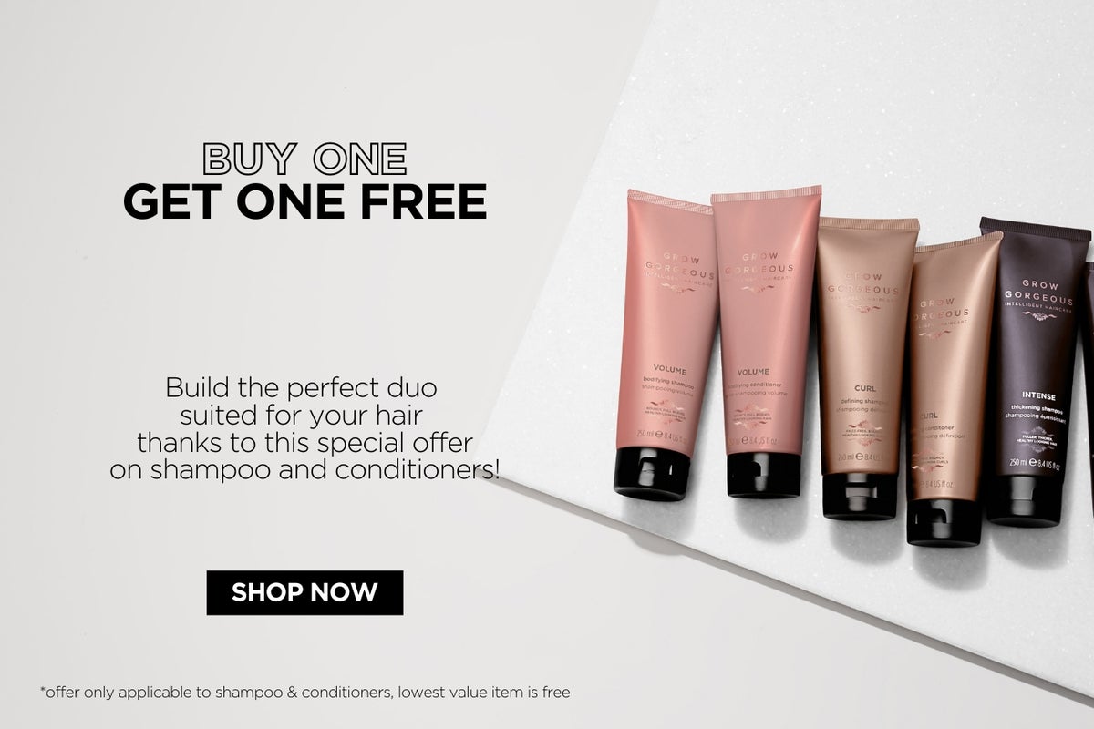 BUY ONE GET ONE FREE SHAMPOO & CONDITIONER
