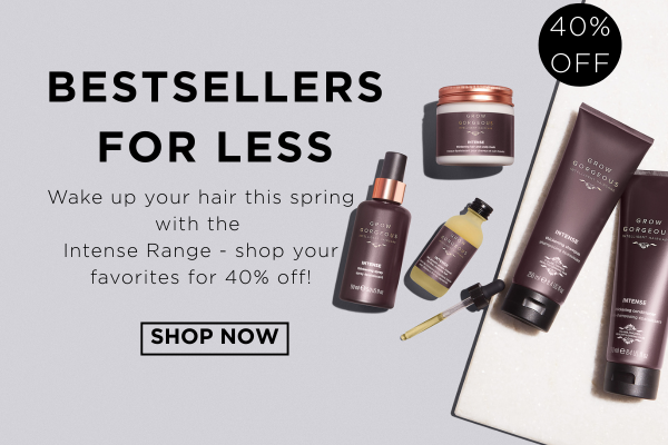 40% OFF INTENSE RANGE