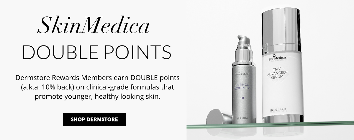 2X Points on SkinMedica at Dermstore