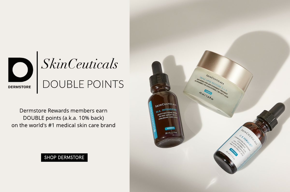 Double Points on SkinCeuticals for Reward Members