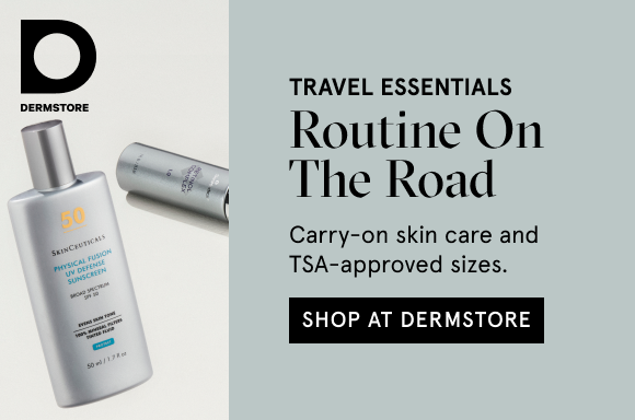 Shop At Dermstore-Travel Essentials: Routine on The Road
