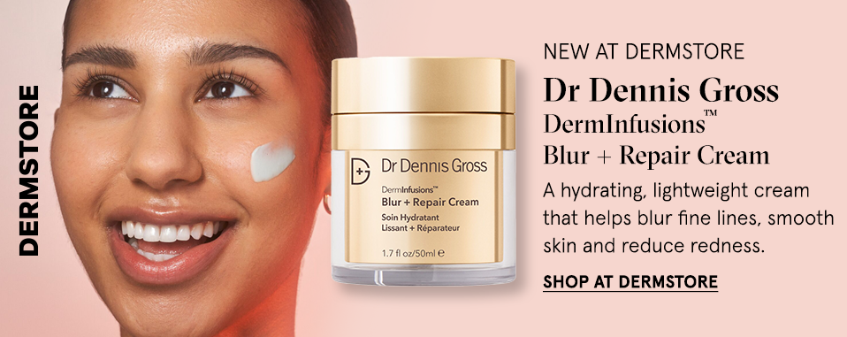 Shop At Dermstore: DDG- DermInfusions Blur + Repair Cream: A hydrating, lightweight cream that helps blur fine lines, smooth skin and reduce redness.