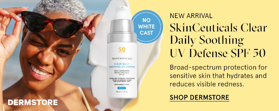 Shop SkinCeuticals New arrival on Dermstore: Clear Daily Soothing UV Defense Cream SPF 50 (1 fl. oz.)
