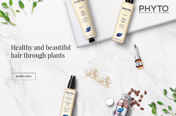 Healthy and beautiful hair through plants. Shop Now