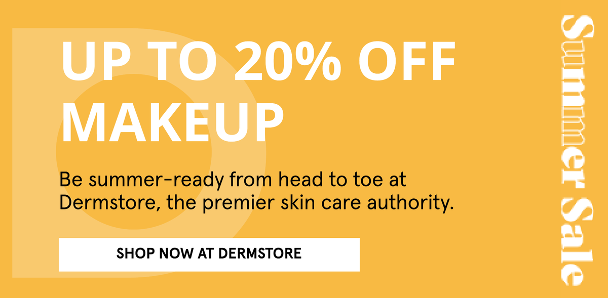 Up to 20% Off Makeup at Dermstore