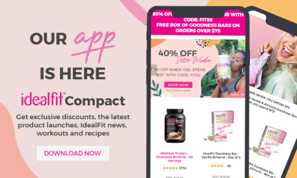 Our app is here!  Idealfit compact