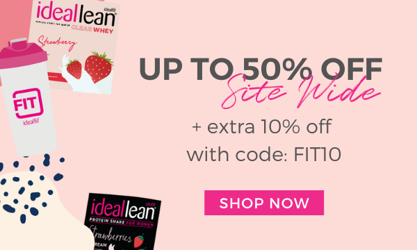 Up to 50% off + extra 10% off with code: FIT10