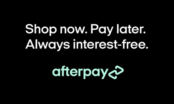 afterpay. shop now. pay later.