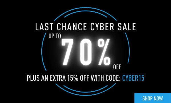 Up to 70% Off + Extra 20% Off | Use Code: CYBER20