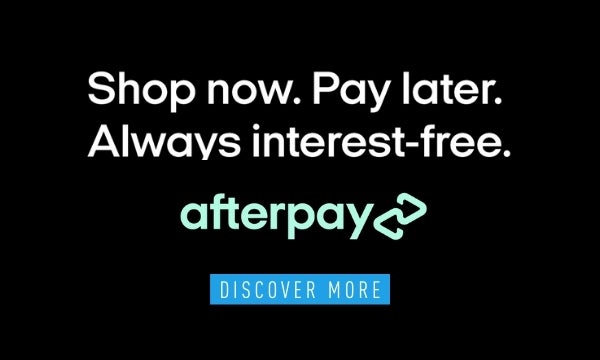 Afterpay Shop now. Enjoy now. Pat later