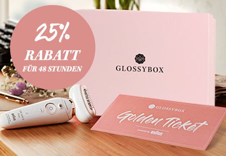 valentinstag offer glossybox 25 prozent rabatt