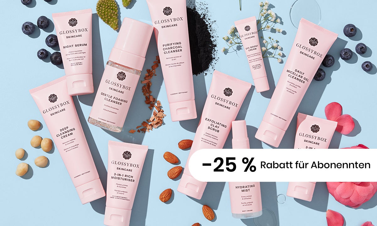 Glossybox 2025 newsletter anmeldung