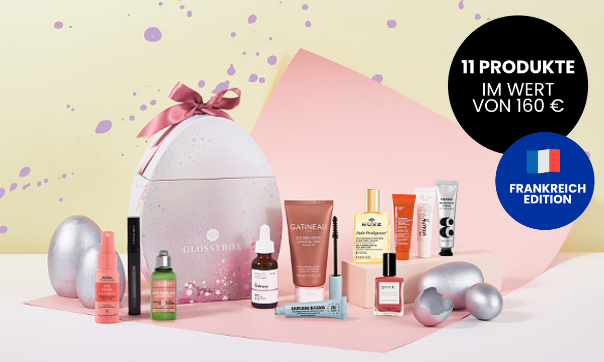 GLOSSYBOX Easter egg LIMITED EDITION FR